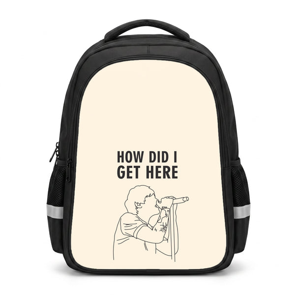 How Did I Get Here Outline Backpack