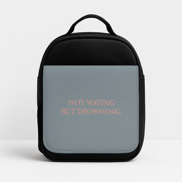 Not Waving But Drowning - Insulated Lunchbox