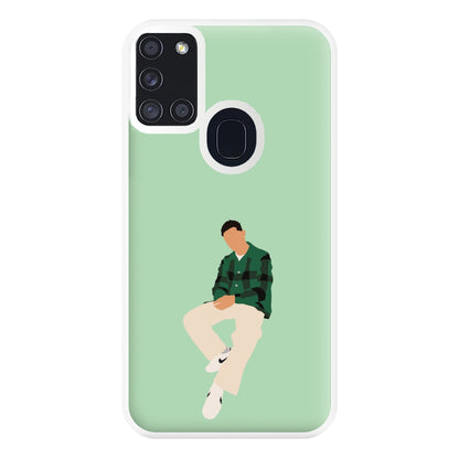 Green LoylePhone Case for Galaxy A21s