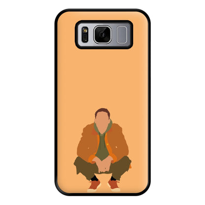 Orange Loyle Phone Case for Galaxy S8 Plus