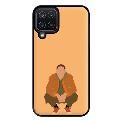 Orange Loyle Phone Case for Galaxy A12