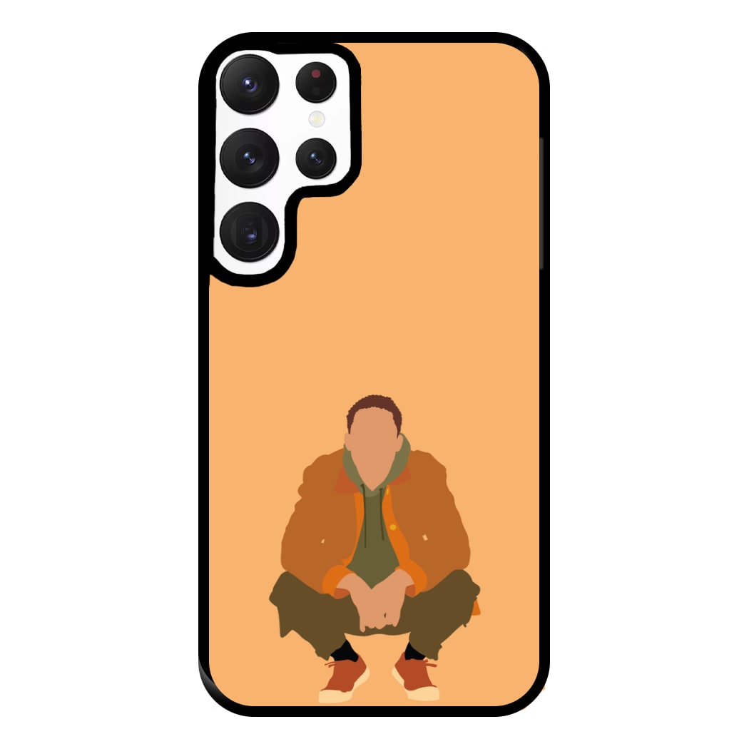 Orange Loyle Phone Case for Galaxy S22 Ultra