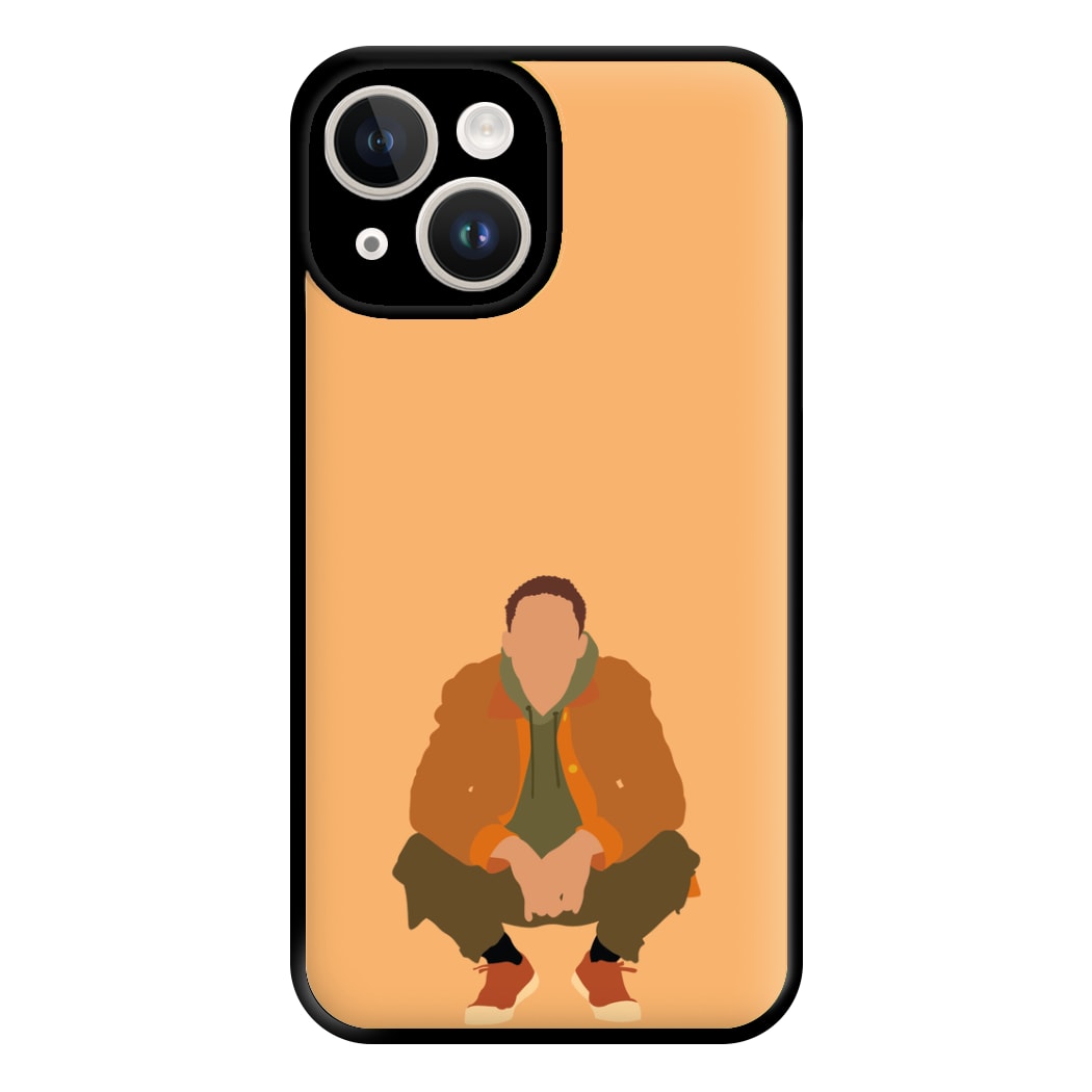 Orange Loyle Phone Case for iPhone 14