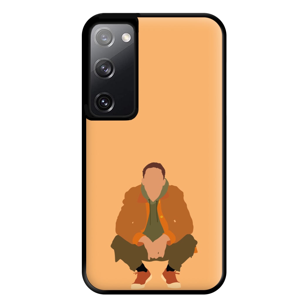 Orange Loyle Phone Case for Galaxy S20