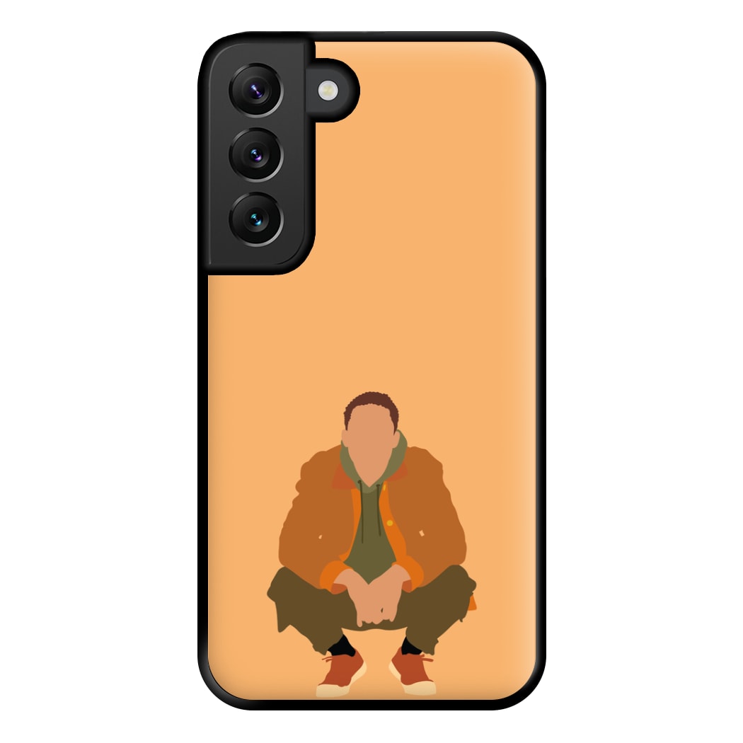 Orange Loyle Phone Case for Galaxy S22 Plus