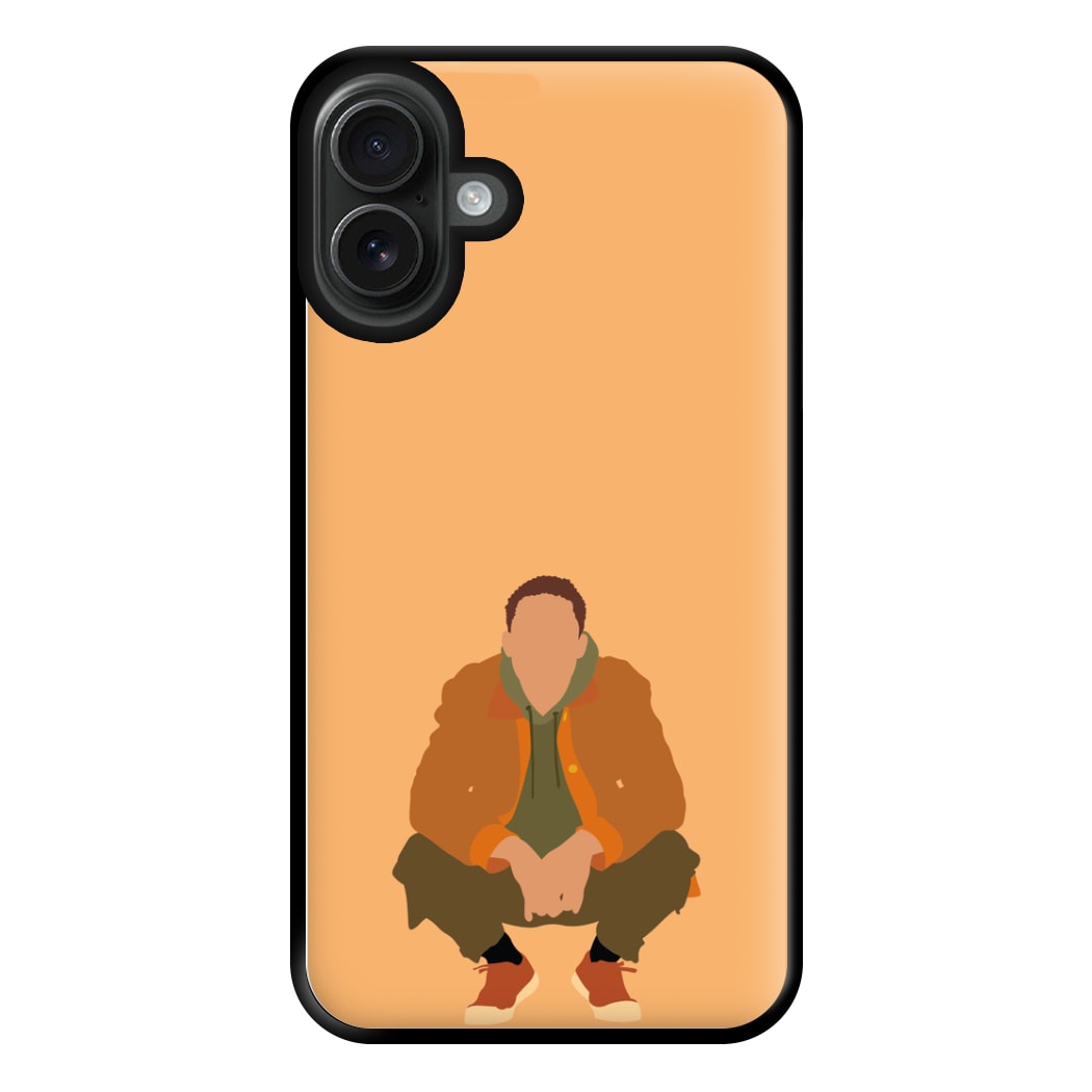 Orange Loyle Phone Case for iPhone 16 Plus