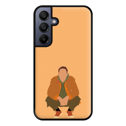 Orange Loyle Phone Case for Galaxy A15