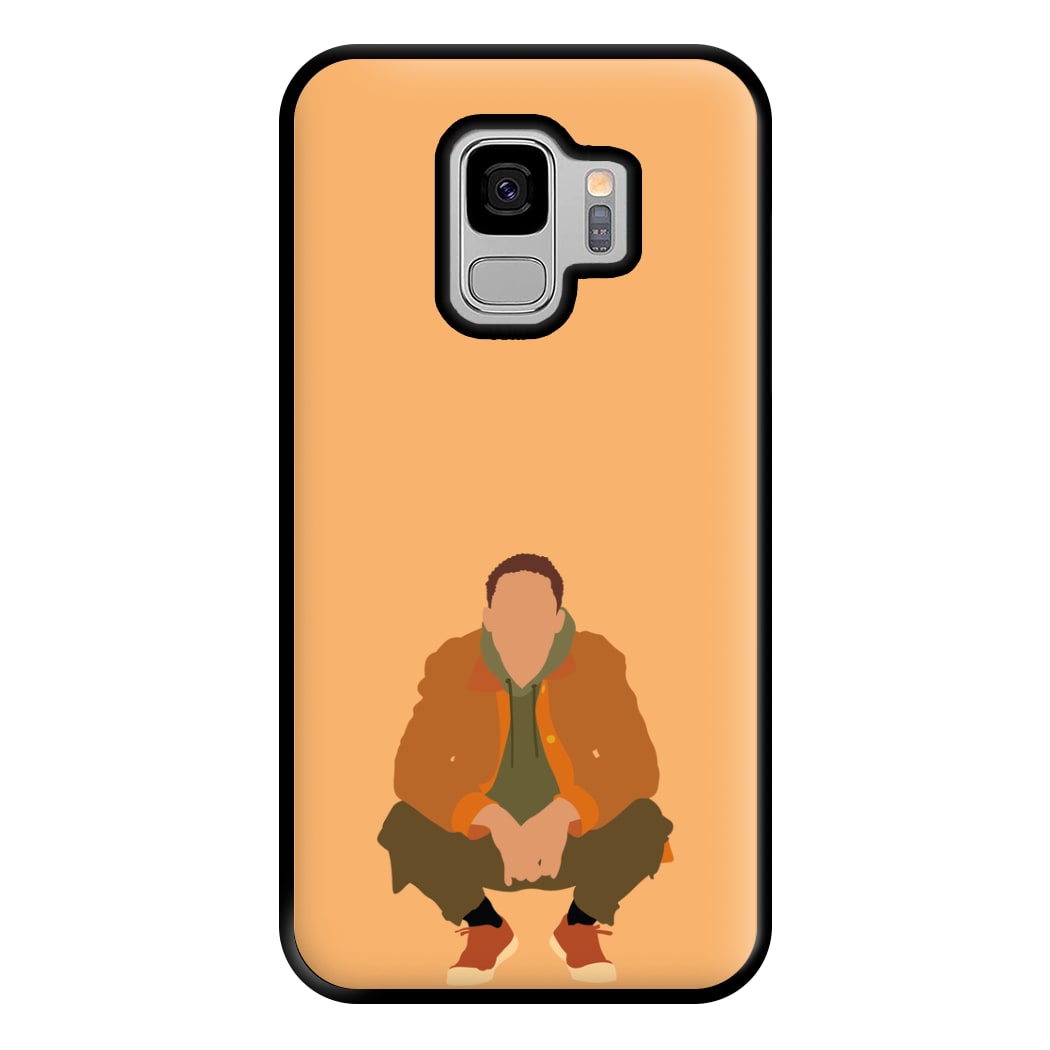 Orange Loyle Phone Case for Galaxy S9 Plus