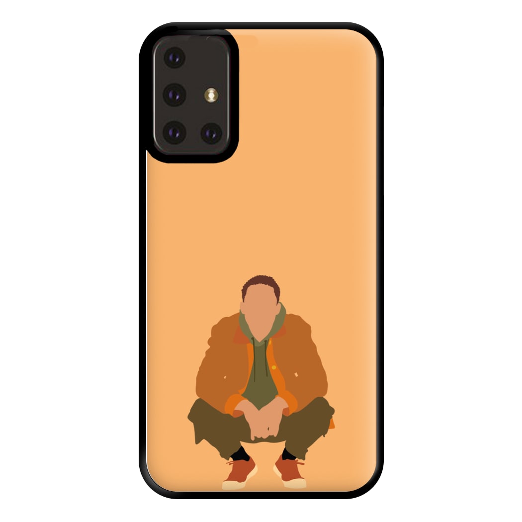 Orange Loyle Phone Case for Galaxy A71