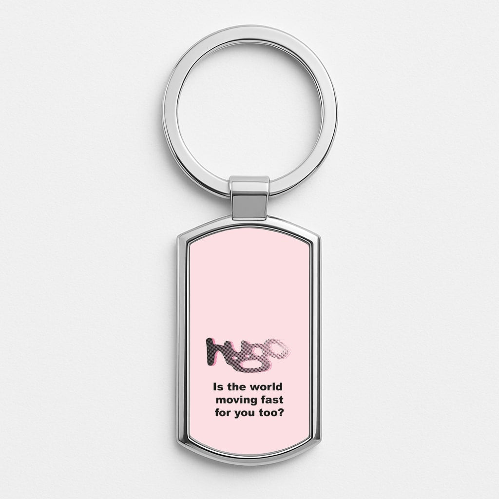 Pink Hugo - Luxury Keyring