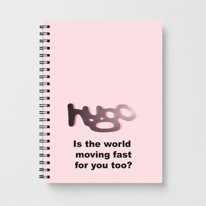 Pink Hugo - Notebook