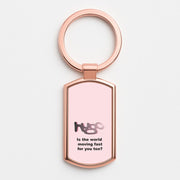 Pink Hugo - Luxury Keyring 4