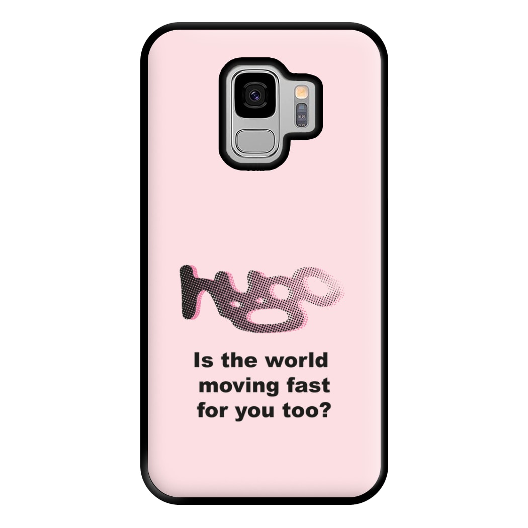 Pink Hugo - Phone Case for Galaxy S9 Plus