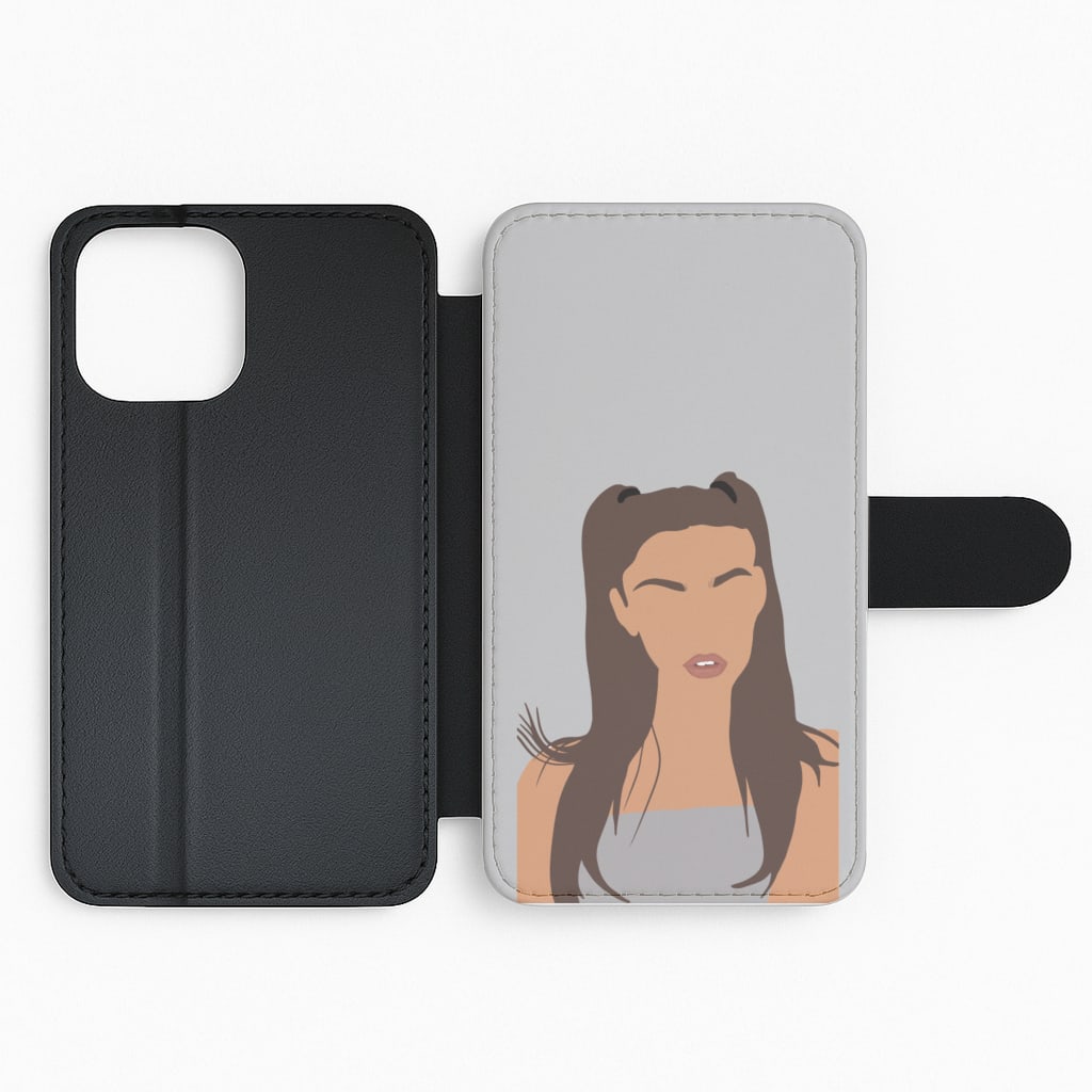 Maddison Beer Cartoon Flip Phone Case