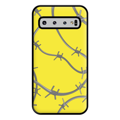 Barbed Wire - Post Phone Case for Galaxy S10 Plus