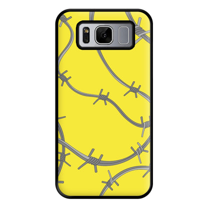 Barbed Wire - Post Phone Case for Galaxy S8 Plus