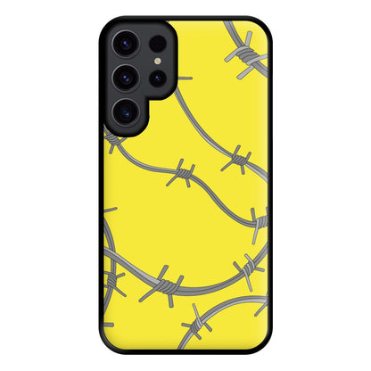 Barbed Wire - Post Phone Case for Galaxy S23 Ultra