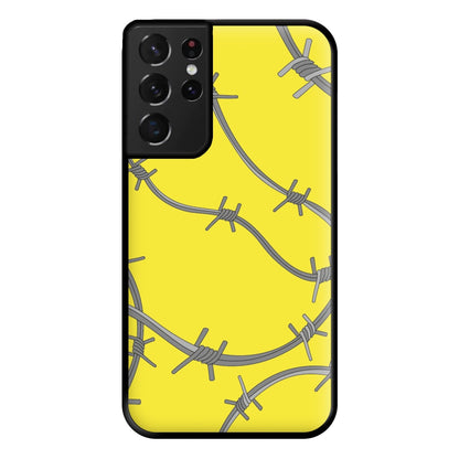 Barbed Wire - Post Phone Case for Galaxy S21 Ultra