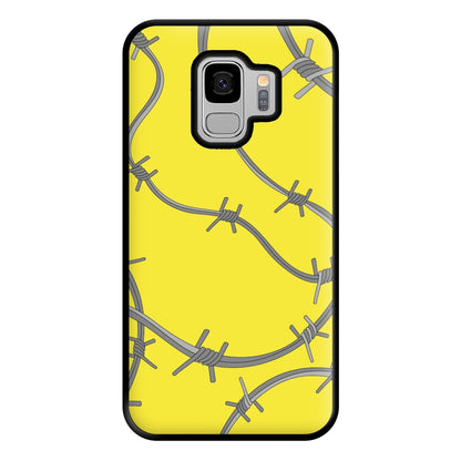 Barbed Wire - Post Phone Case for Galaxy S9 Plus