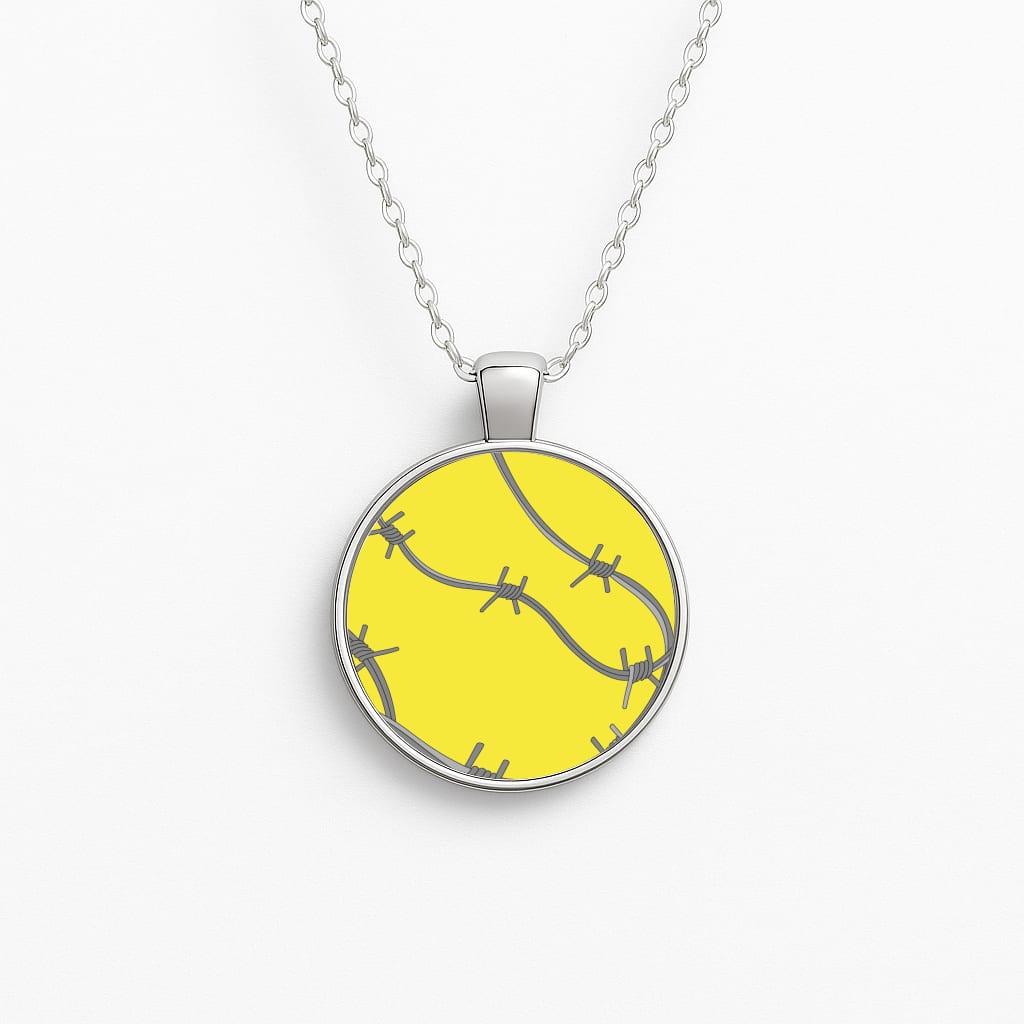 Barbed Wire - Post Necklace