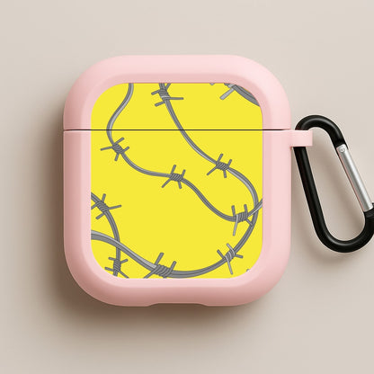 Barbed Wire - Post Pink AirPods Case