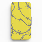 Barbed Wire - Post Flip / Wallet Phone Case