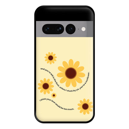 Lyrics - Post Phone Case for Google Pixel 7 Pro