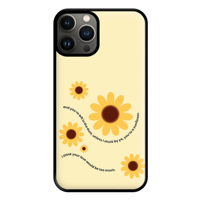 Lyrics - Post Phone Case for iPhone 11 Pro Max