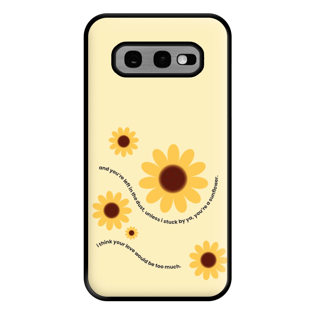 Lyrics - Post Phone Case for Galaxy S10e