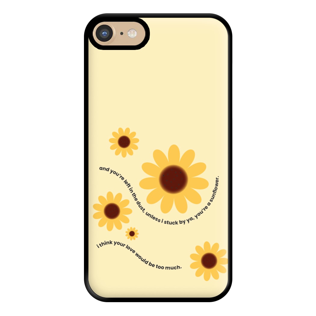 Lyrics - Post Phone Case for iPhone 6 / 7 / 8 / SE