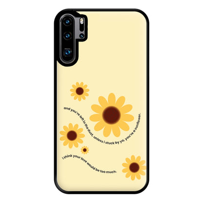 Lyrics - Post Phone Case for Huawei P30 Pro