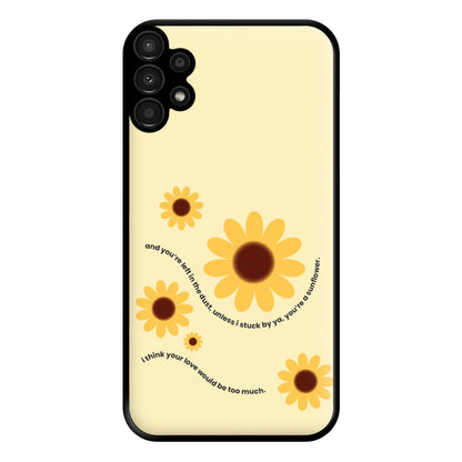 Lyrics - Post Phone Case for Galaxy A13