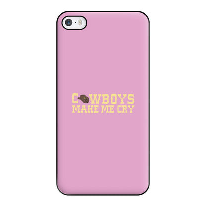 Cowboys Make Me Cry - Post Phone Case for iPhone 5 / 5s / SE 2016