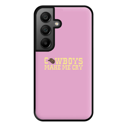 Cowboys Make Me Cry - Post Phone Case for Google Pixel 8