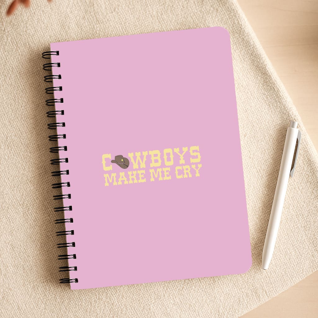 Cowboys Make Me Cry - Post Notepad