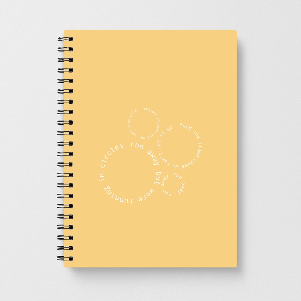 Running In Circles - Post Notebook