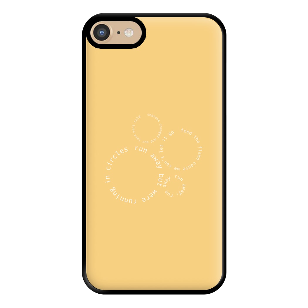 Running In Circles - Post Phone Case for iPhone 6 / 7 / 8 / SE