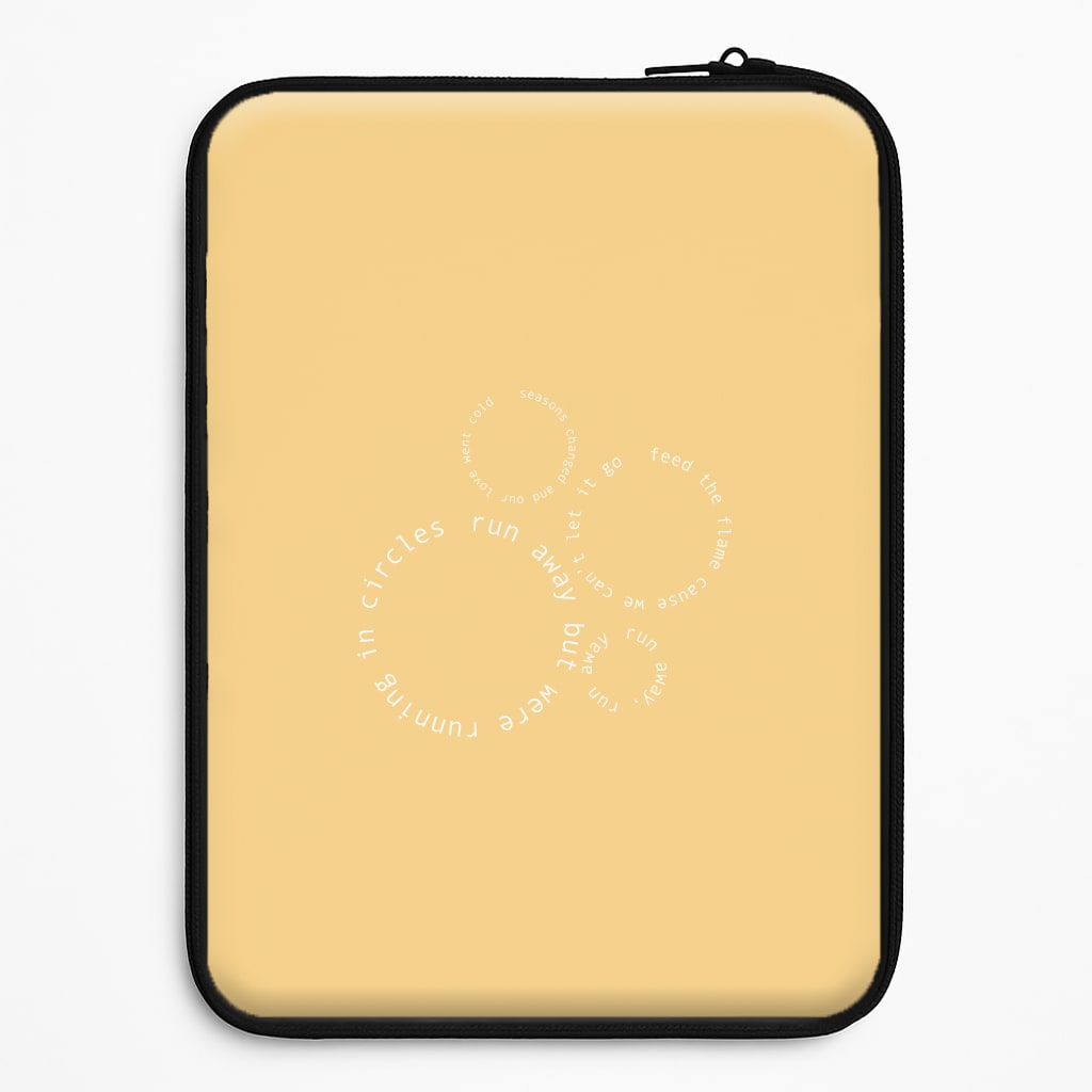Running In Circles - Post Universal Laptop Sleeve