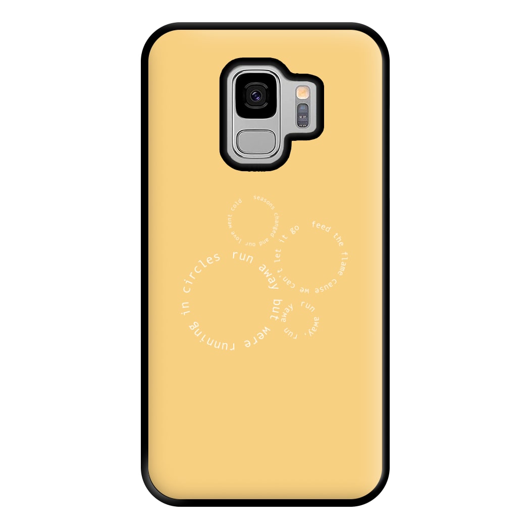 Running In Circles - Post Phone Case for Galaxy S9 Plus