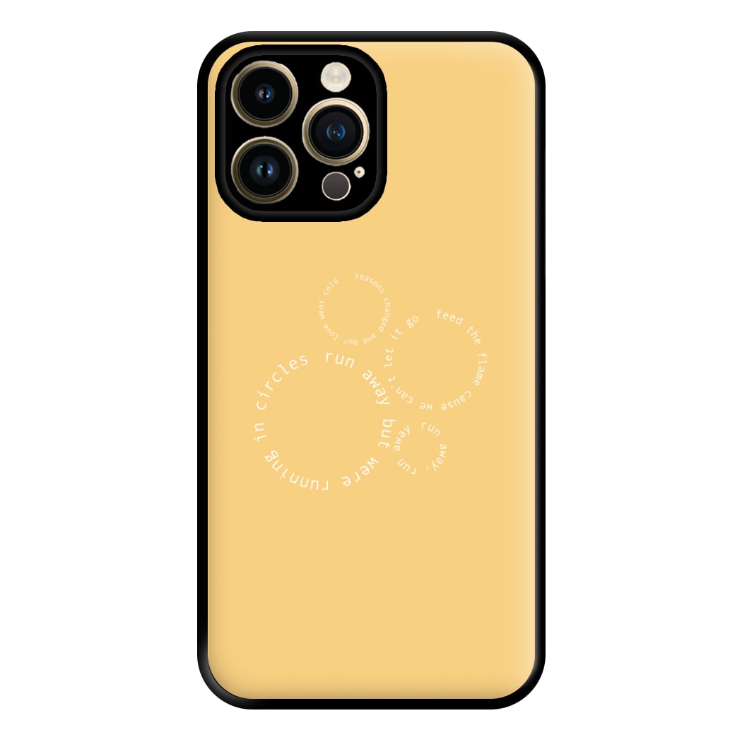 Running In Circles - Post Phone Case for iPhone 14 Pro Max