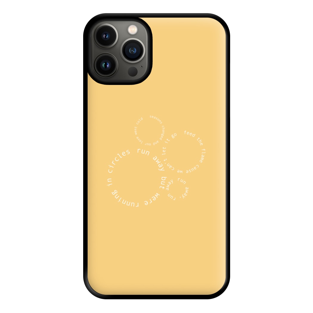 Running In Circles - Post Phone Case for iPhone 13