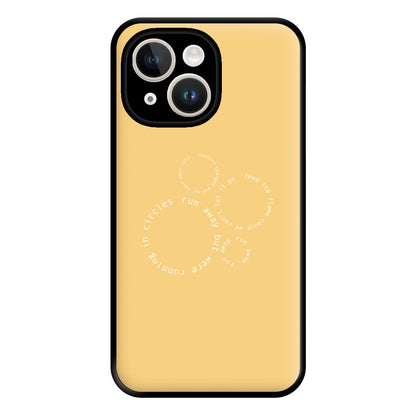 Running In Circles - Post Phone Case for iPhone 14 Plus