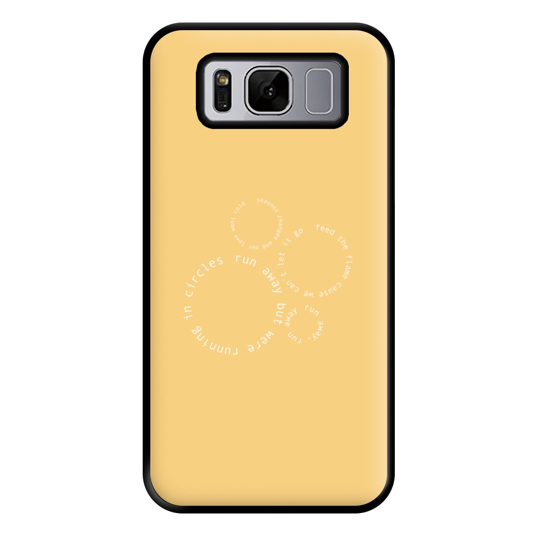 Running In Circles - Post Phone Case for Galaxy S8 Plus