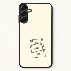 Bill, Harry And Sam Phone Case for Galaxy A17