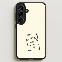 Bill, Harry And Sam Phone Case for Galaxy S25FE
