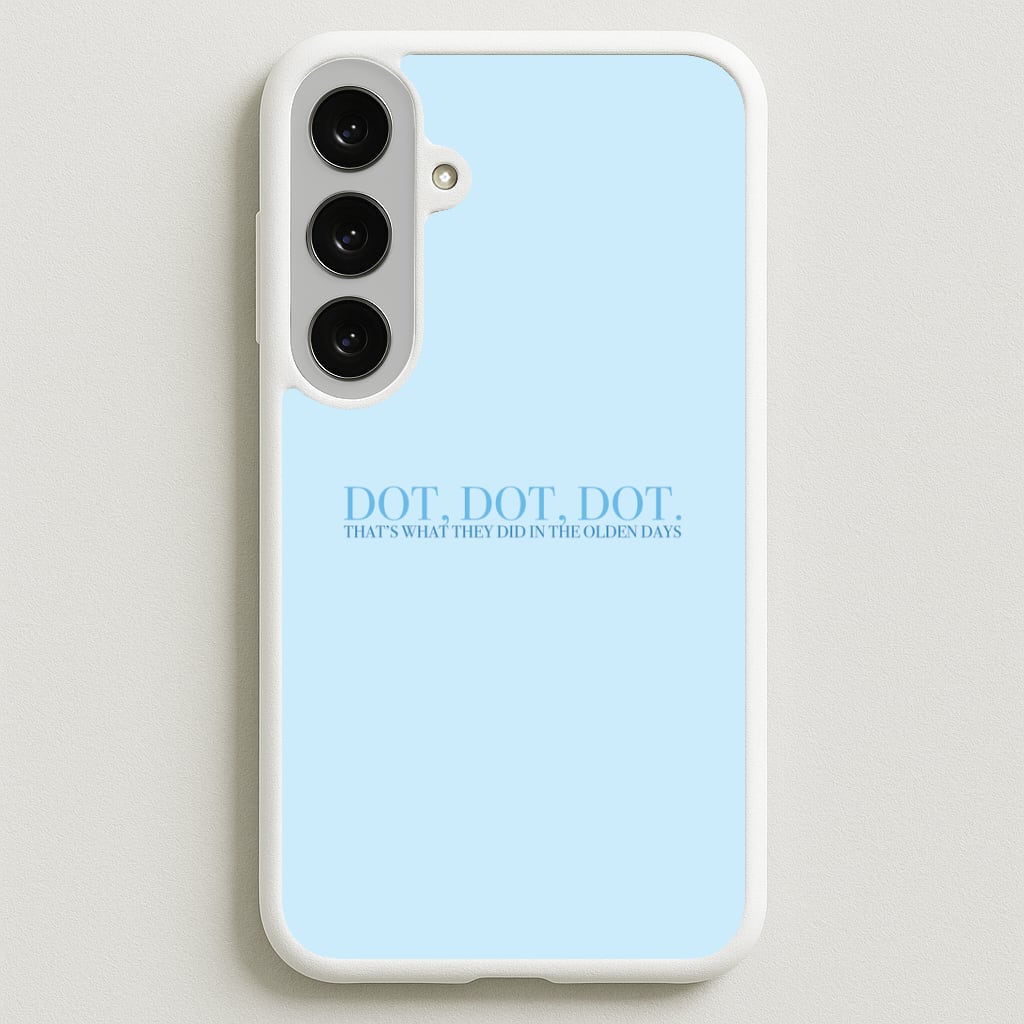 Dot, Dot, Dot Phone Case for Galaxy S25FE
