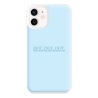 Dot, Dot, Dot Phone Case for iPhone 12 Mini