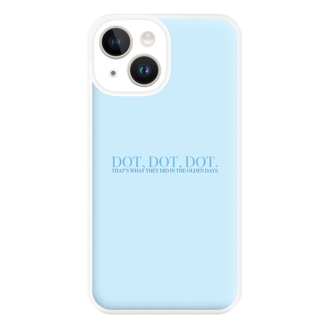 Dot, Dot, Dot Phone Case for iPhone 14