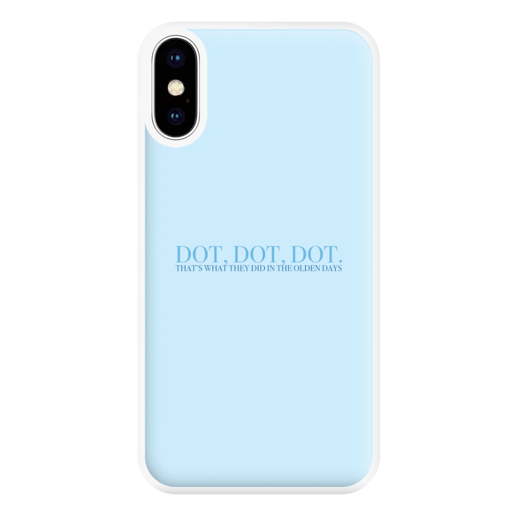 Dot, Dot, Dot Phone Case for iPhone XS Max