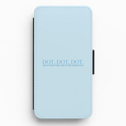 Dot, Dot, Dot Flip / Wallet Phone Case